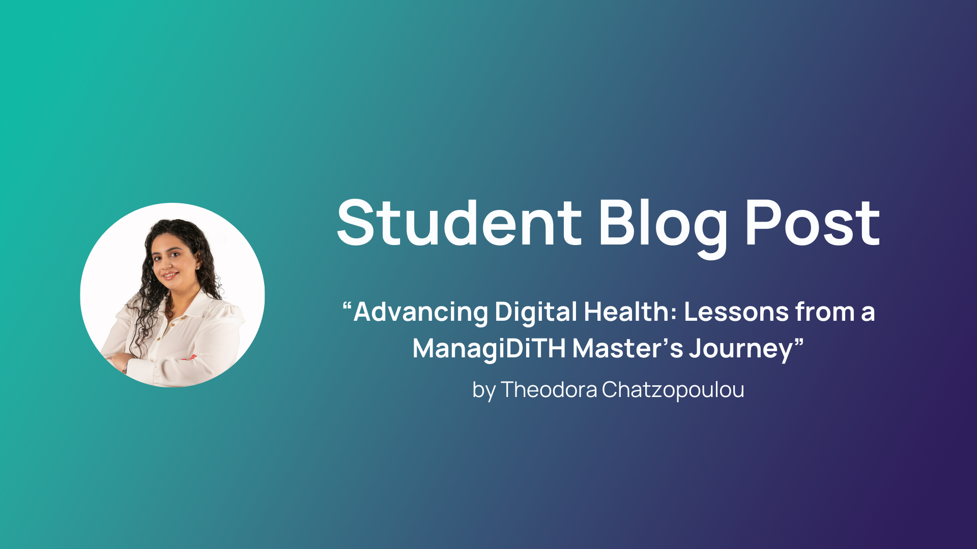 Student Blog Post